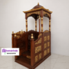 Mimbar Masjid Ukir Kubah Mewah Kayu Jati