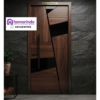 Pintu Resin Kayu Solid Kontemporer Geometris Homarindo