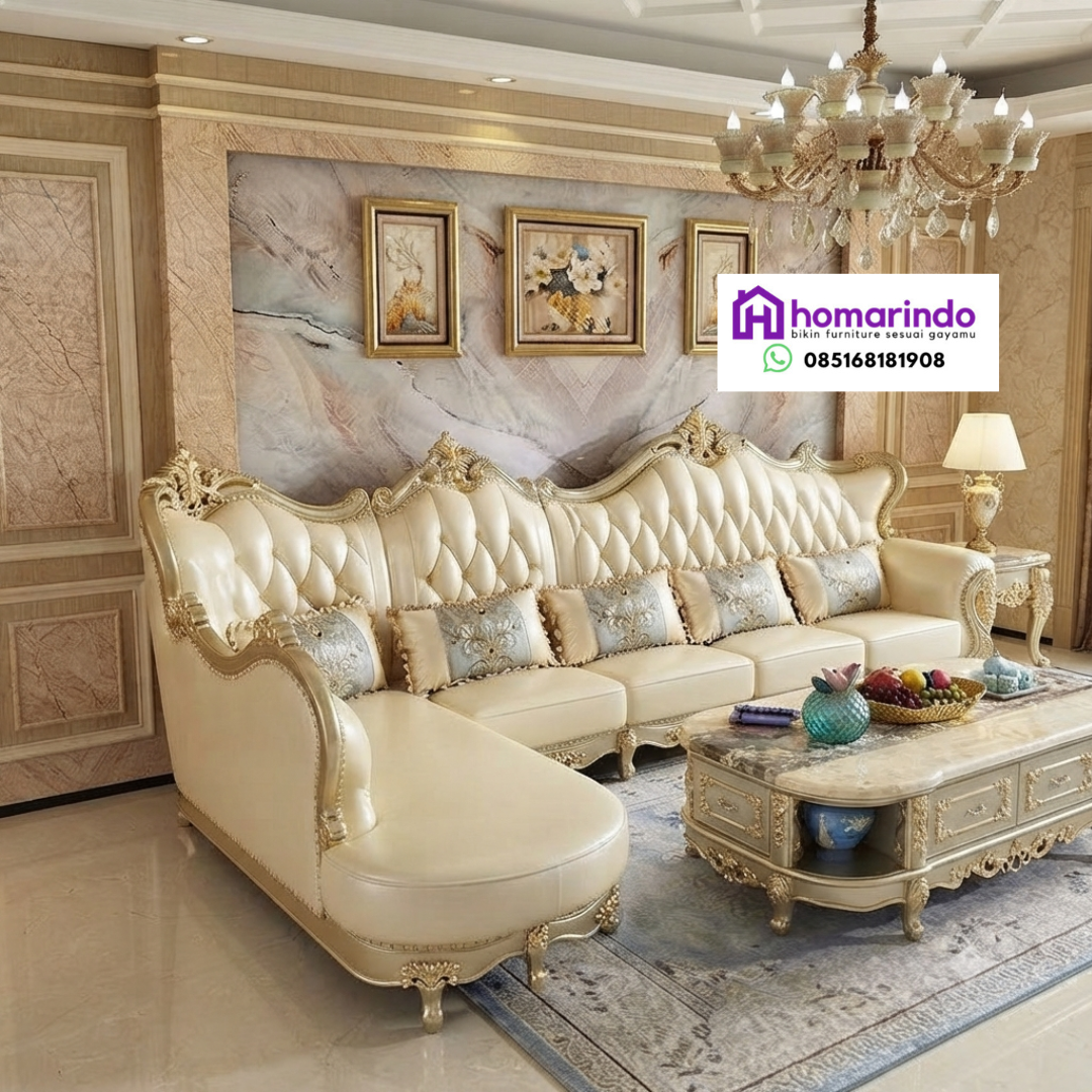 Set Sofa Ukir Klasik Homarindo Set Sofa Ukir Klasik Homarindo