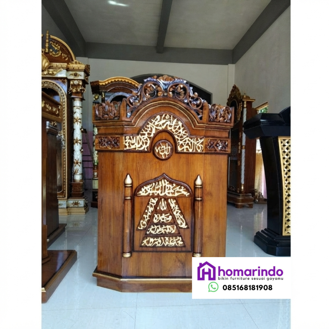 Mimbar Masjid Jati Ukir