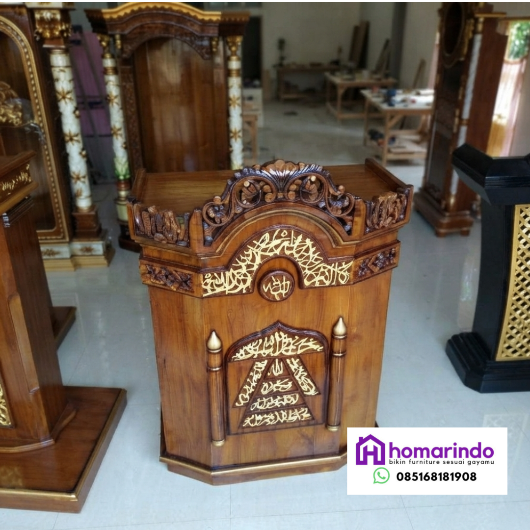 Mimbar Masjid Jati Ukir Mimbar Masjid Jati Ukir
