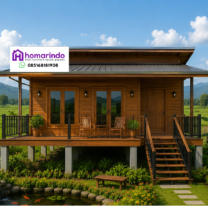 Rumah Panggung Kayu Jati
