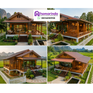 Rumah Panggung Kayu Jati