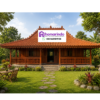 Rumah Kayu Jati Modern 6 × 7 M