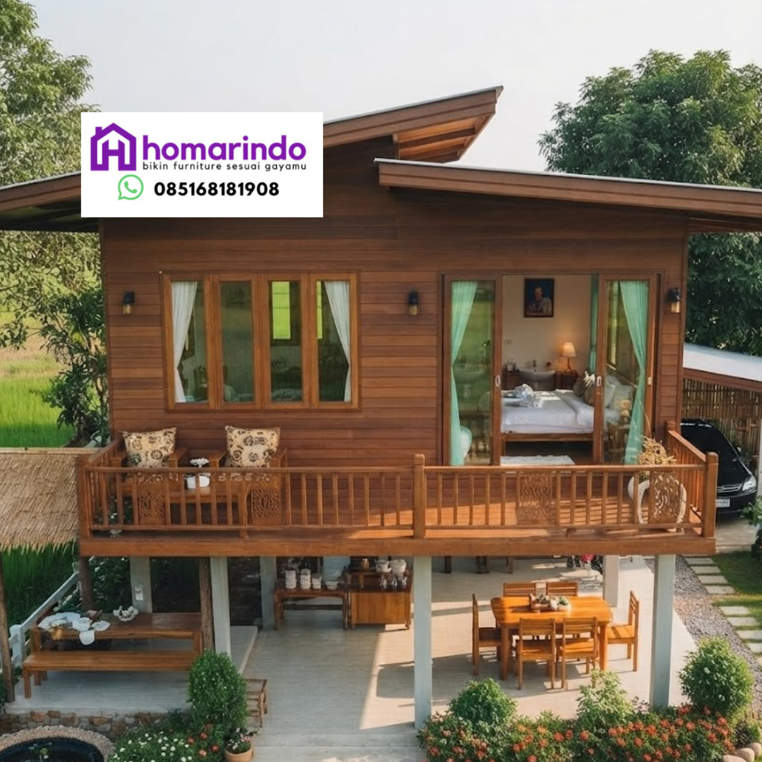 Rumah Panggung Kayu Jati Rumah Panggung Kayu Jati