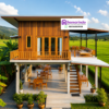 Rumah Panggung Kayu Jati Mewah