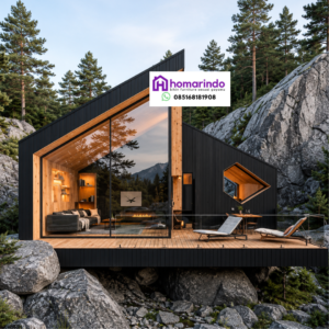 mah Glamping Kayu Jati Modern