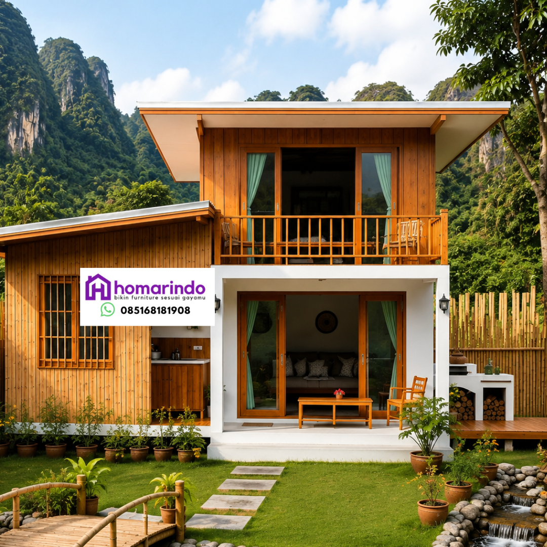Rumah Panggung Kayu Jati