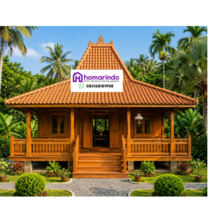 Rumah Joglo Ukir Kayu Jati