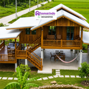 Rumah Panggung Kayu Jati