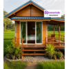Rumah Panggung Kayu Jati Minimalis