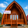 Rumah Lumbung Kayu Jati