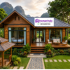 Rumah Glamping Kayu Jati Mewah