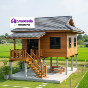 Rumah Panggung Kayu Jati
