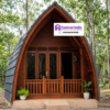 Rumah Lumbung Kayu Jati 1 Lantai