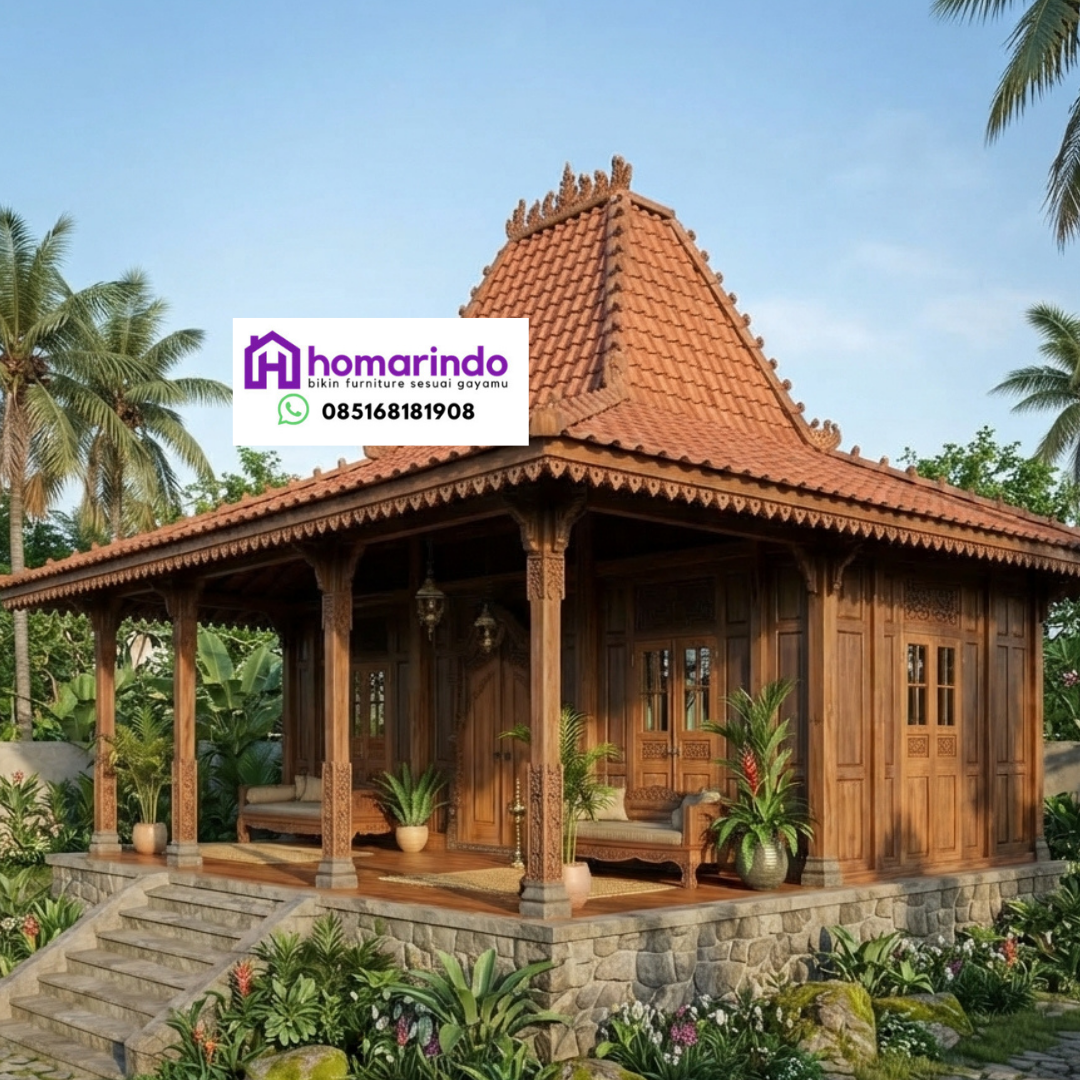 Rumah Kayu Joglo Klasik Mewah Rumah Kayu Joglo Klasik Mewah