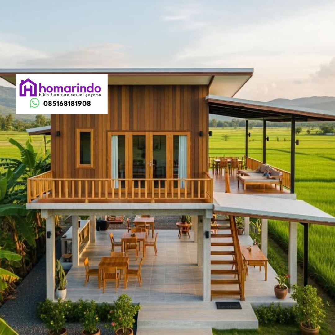 Rumah Panggung Kayu Jati