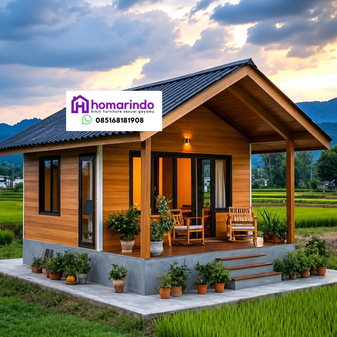 Rumah Kayu Minimalis Modern Rumah Kayu Minimalis Modern