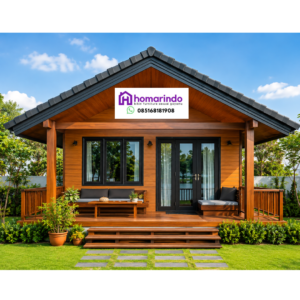 Rumah Glamping Kayu Jati