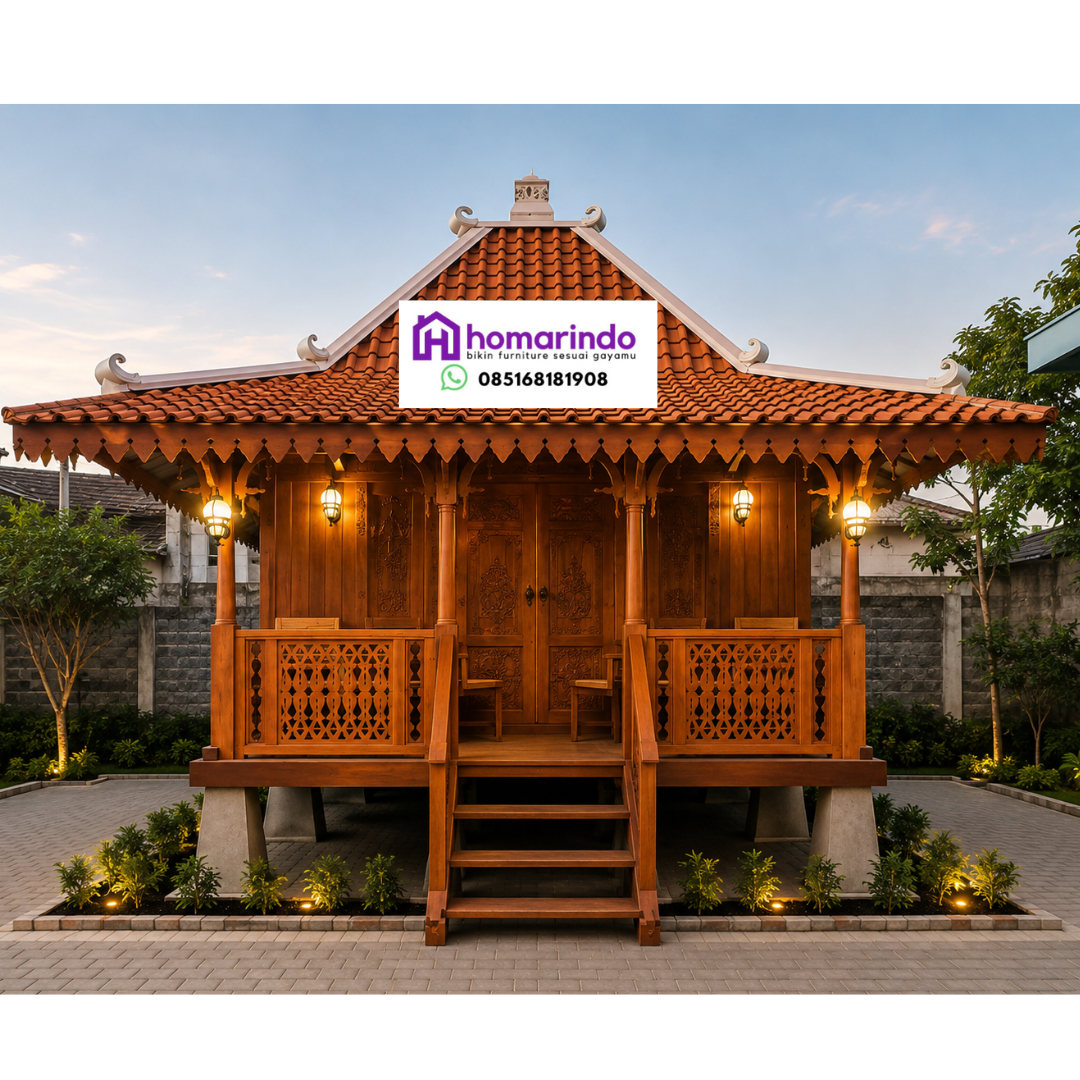 Rumah Kayu Jati Joglo Limasan