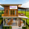 Rumah Kayu Jati Minimalis