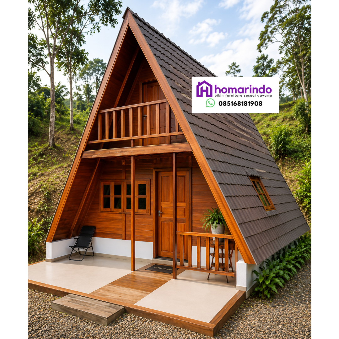 Rumah Kayu Jati Segitiga Rumah Kayu Jati Segitiga