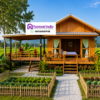 Rumah Panggung Kayu Jati Estetik