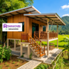 Rumah Panggung Kayu Jati Minimalis