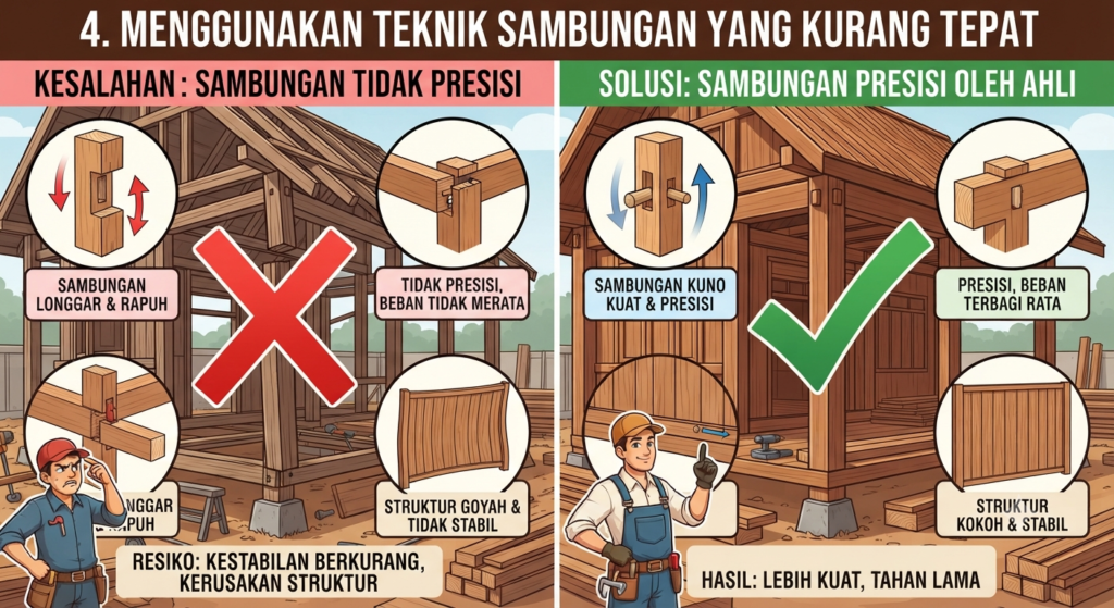 6 Kesalahan yang Harus Anda Hindari Saat Membangun Rumah Kayu Jati