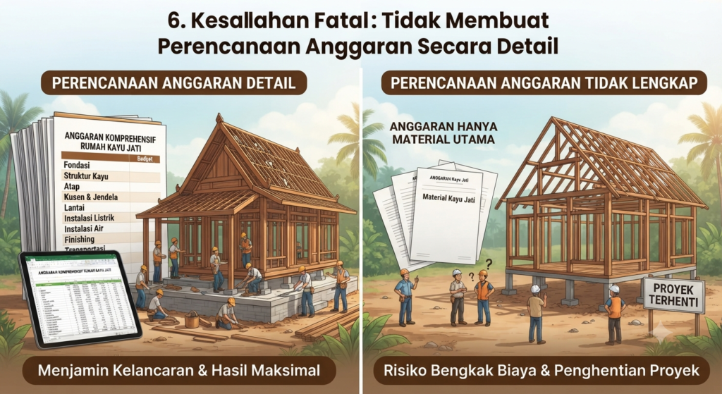 6 Kesalahan yang Harus Anda Hindari Saat Membangun Rumah Kayu Jati