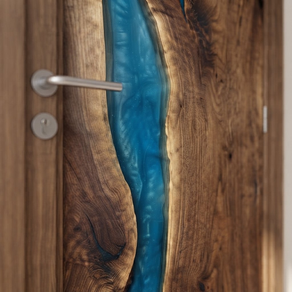 Pintu Resin Kayu Alami Homarindo