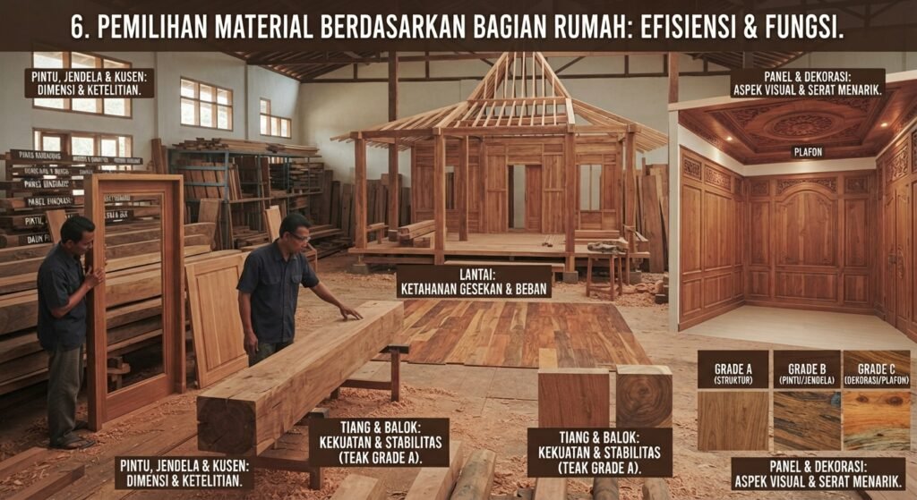 7 Faktor yang Menentukan Kualitas Kayu Jati untuk Rumah yang Tahan Lama 6 7 Faktor yang Menentukan Kualitas Kayu Jati untuk Rumah yang Tahan Lama