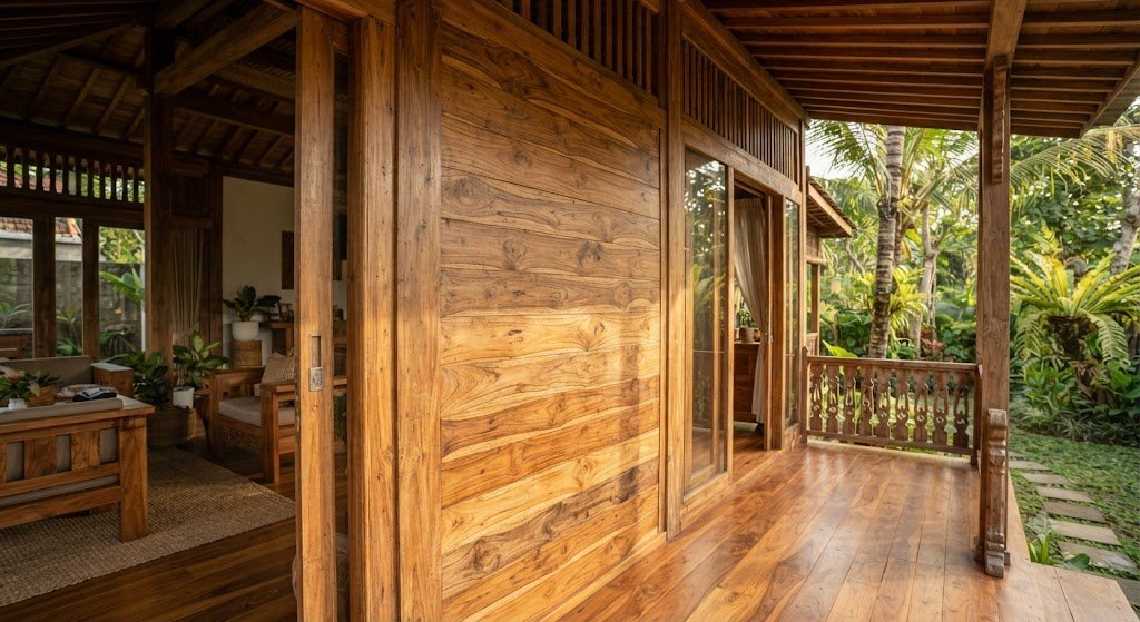 8 Keunggulan Rumah Kayu Jati yang Membuatnya Selalu Diminati 3 8 Keunggulan Rumah Kayu Jati yang Membuatnya Selalu Diminati