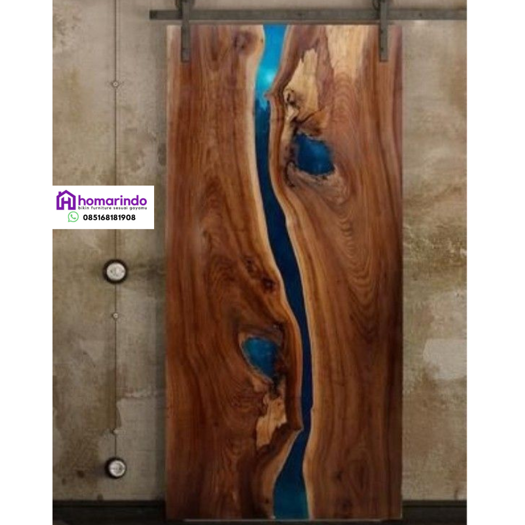 Pintu Resin Kayu Solid Eksklusif dari Homarindo