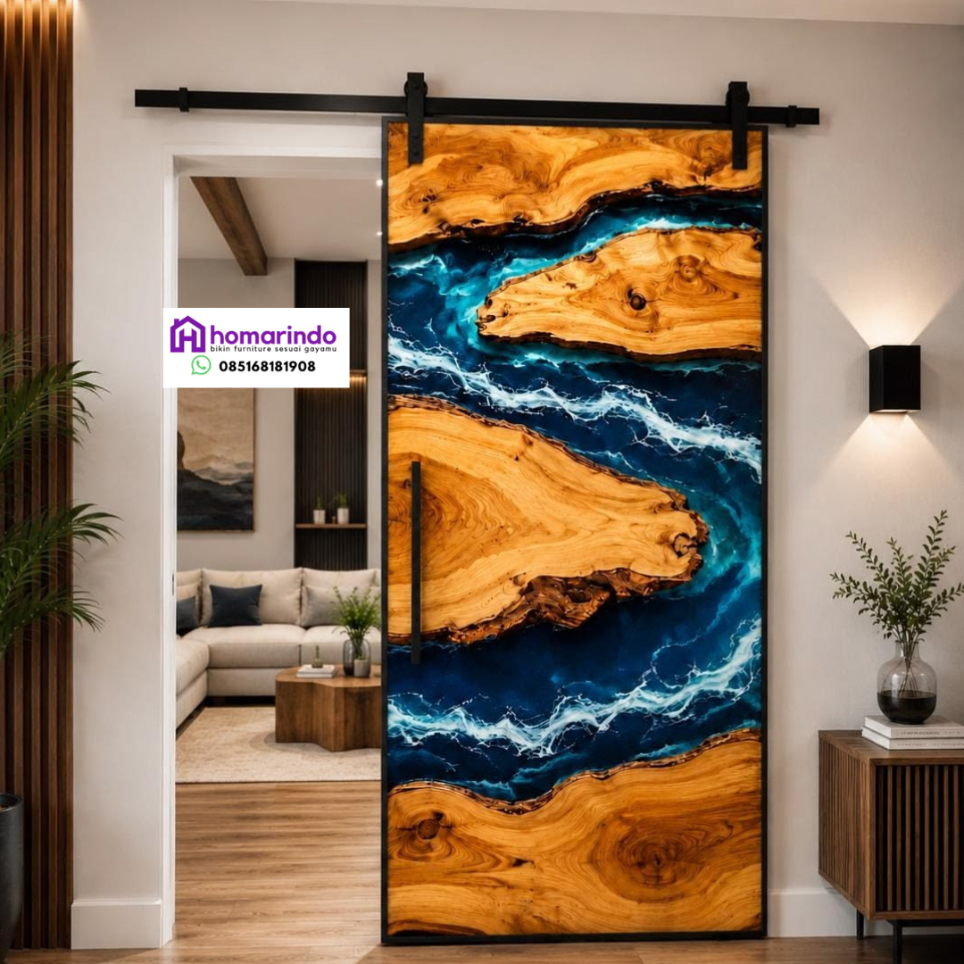 Pintu Resin Kayu Eksklusif dari Homarindo Pintu Resin Kayu Eksklusif dari Homarindo