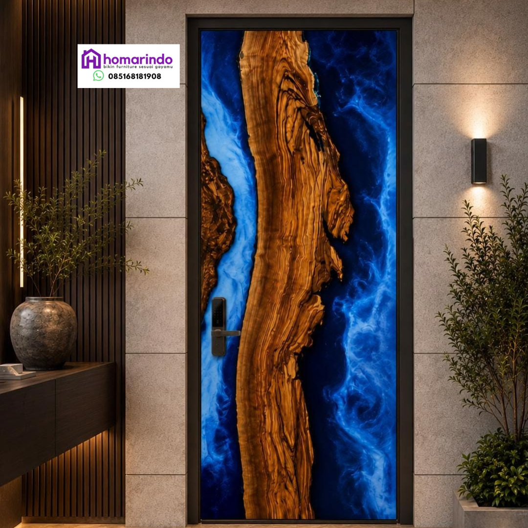 Pintu Resin Kayu Eksklusif dari Homarindo Pintu Resin Kayu Eksklusif dari Homarindo