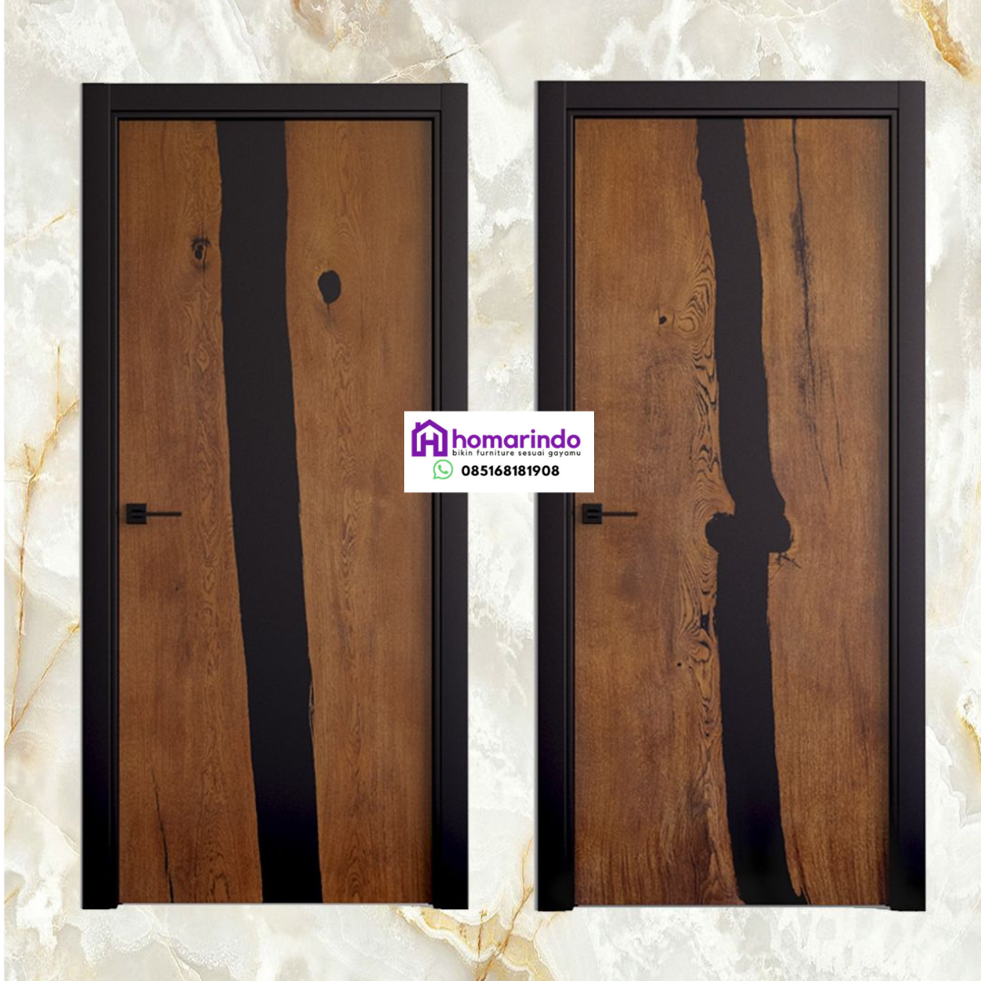 Pintu Resin Kayu Solid Eksklusif