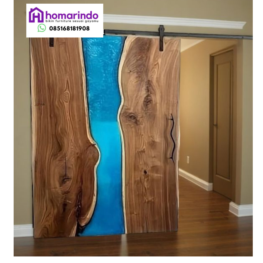 Pintu Resin Kayu Solid Eksklusif dari Homarindo