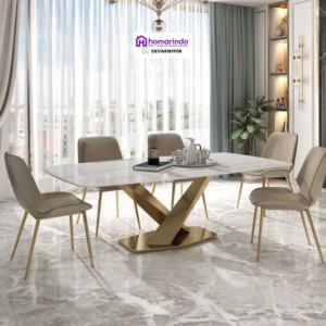 Meja Makan Stainless Steel Homarindo