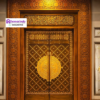 Pintu Nabawi Kayu Jati Mewah Estetik