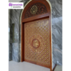 Pintu Nabawi Kayu Jati Mewah Kuningan Ukiran Khas Masjid Nabawi
