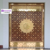 Pintu Nabawi Kuningan Kayu Jati Mewah