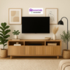 Bufet TV Minimalis Modern Kayu Jati Estetik