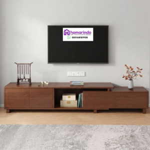 Bufet TV Kayu Minimalis Modern Serbaguna