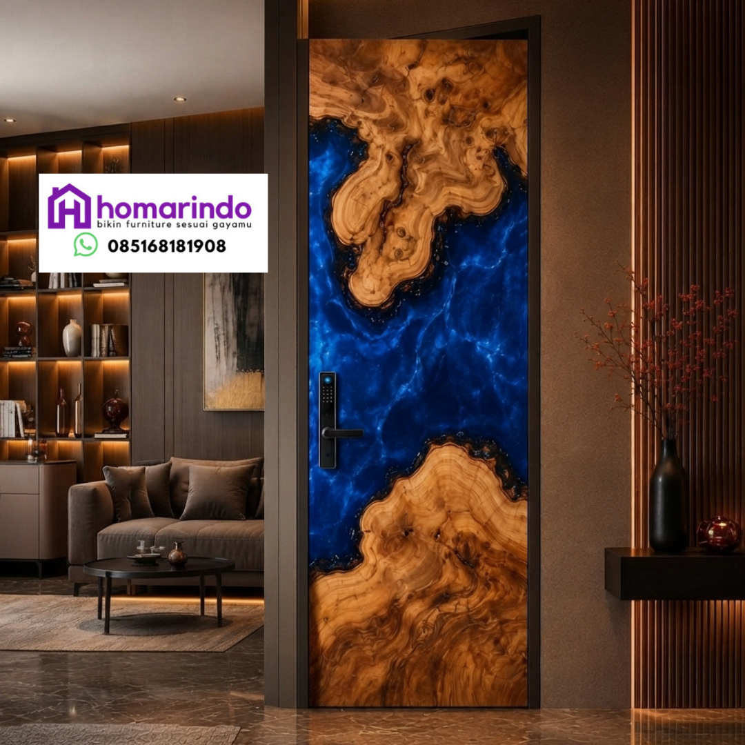 Pintu Eksklusif Resin Seni Kayu Mewah dari Homarindo Pintu Eksklusif Resin Seni Kayu Mewah dari Homarindo