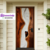 Pintu Eksklusif Resin Kombinasi Kayu Solid Homarindo