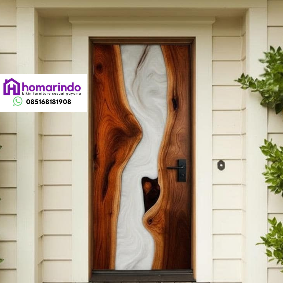 Pintu Eksklusif Resin Kombinasi Kayu Solid Homarindo Pintu Eksklusif Resin Kombinasi Kayu Solid Homarindo