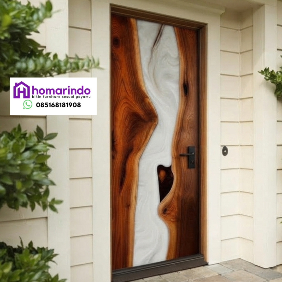 Pintu Eksklusif Resin Kombinasi Kayu Solid Homarindo Pintu Eksklusif Resin Kombinasi Kayu Solid Homarindo