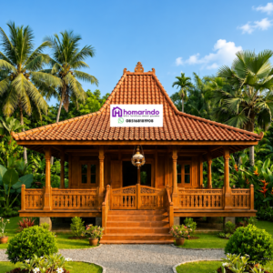 Rumah Joglo Agung Kayu Jati