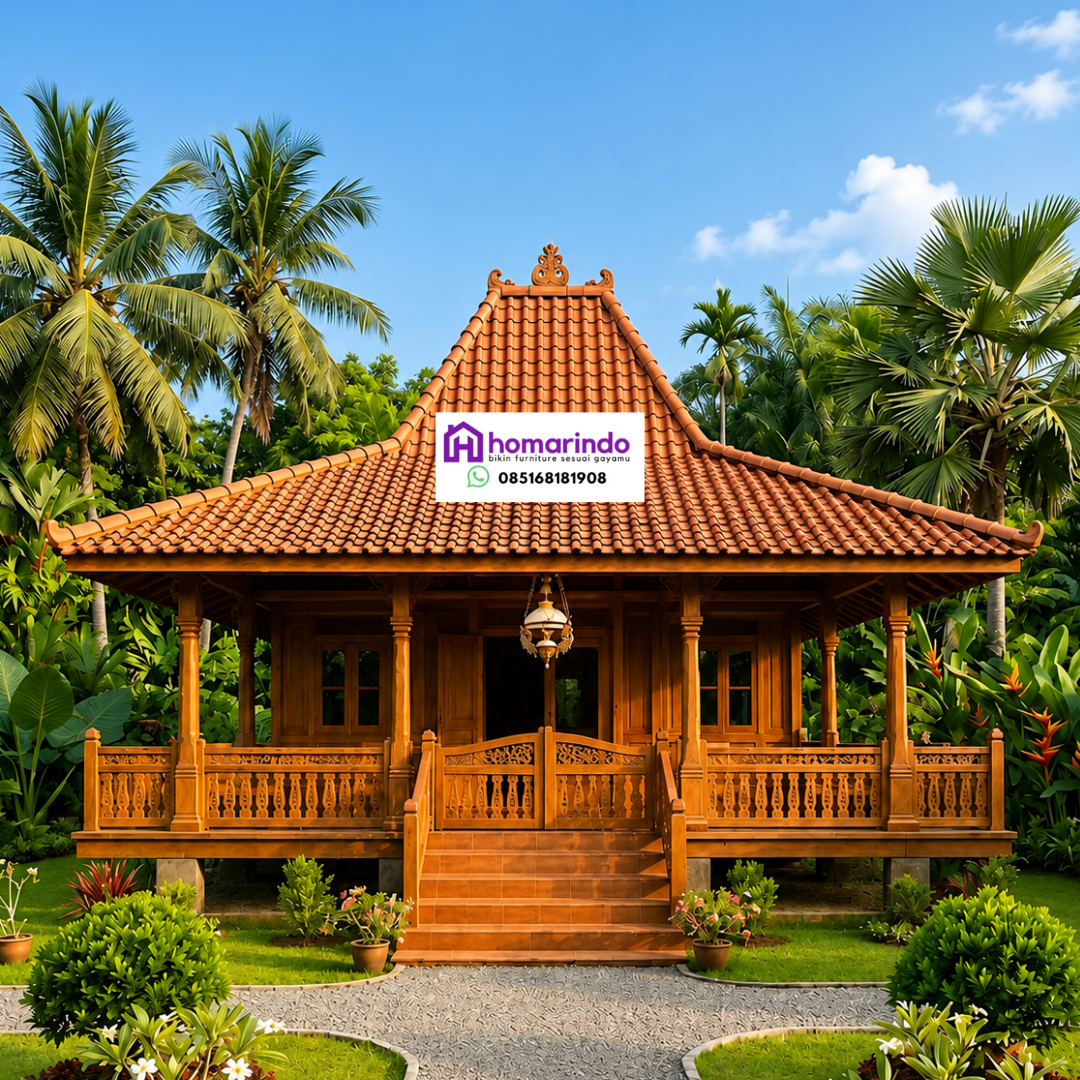 Rumah Joglo Agung Kayu Jati
